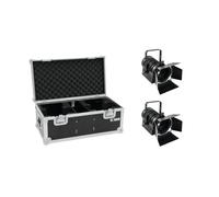 EUROLITE Set 2x LED THA-40PC bk + Case