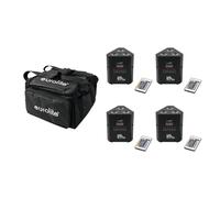 EUROLITE Set 4x AKKU TL-3 QuickDMX + Soft-Bag