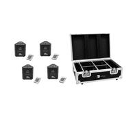 EUROLITE Set 4x AKKU TL-3 TCL QuickDMX + Case with charging function