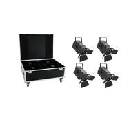 EUROLITE Set 4x LED THA-250F + Case