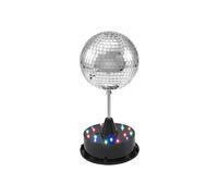 Eurolite Set de Boule à facettes 42109267 13 cm, Taglia Unica