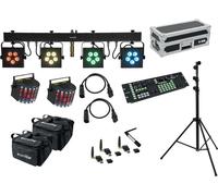 EUROLITE Set LED KLS-902 + Laser Derby Mobile Bundle