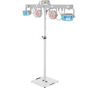 EUROLITE Set LED KLS Laser Bar FX-Lichtset weiß + BPS-2 Boxenhochständer weiß (20000920)