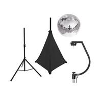 EUROLITE Set Mirror ball 30cm with stand and tripod cover black