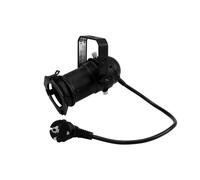 EUROLITE Set PAR-16 Spot GU-10 noir + GU-10 230V LED SMD 7W 3000K