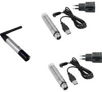 EUROLITE Set QuickDMX 1x émetteur + 2x AKKU récepteur