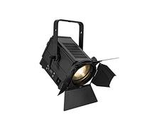 EUROLITE Spot de théâtre LED THA-100F MK3 Fresnel (progressif), LED blanc chaud 100 W, IRC > 90, silencieux, DMX