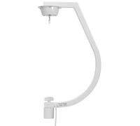 Eurolite Support de trépied avec moteur pour boules de miroirs jusqu’à 30cm blanc