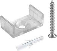 EUROLITE Support pour profilé en U 20mm plastique