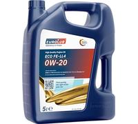 EUROLUB Huile moteur ECO 0W-20 Huile ACEA C5 FE-LL4 5 L