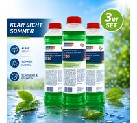 EUROLUB Klar Sicht Nettoyant Liquide Pare-Brise Concentré 3x 1L (Set De 3)