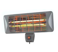Eurom Chauffage de terrasse Q-time 2000 2000 W Gris foncé 334227