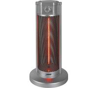 Eurom Chauffage de terrasse "Under Table Heater" Argent 900 W 333589