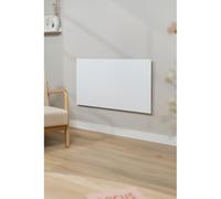 Eurom Mon Soleil Panneau infrarouge - 103.7x63.8cm - IP24 - 600watt - wifi - sol/mur - Horizontal / Vertical - métal blanc mat 361971