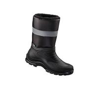 EUROMAX Botte d'hiver sans fermeture Skagen taille 42 noir PVC / Nylon avec b...