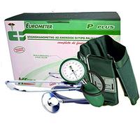 EUROMETER P + PDA : Tensiomètre anéroïde professionnel avec Moretti et sac inclus. Grande fiabilité et précision dans la mesure. 2 ans de garantie Italie. Mesureur Pression Artérielle de bras