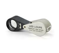 Euromex Loupe pliable PB.5034-LUV, 10x achromatique, LED, UV