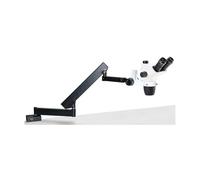 Euromex Microscope stéréo zoom NZ.1703-AP, NexiusZoom EVO, 6,5x à 55x, bras articulé avec pince de table, sans éclairage, trino