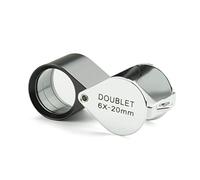 Euromex PB5016 Loupe pliante double 6 x 20 mm