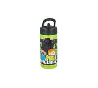 Euromic - Bouteille d'eau Minecraft Sipper, 410ml (088808718-40401)