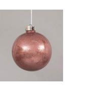 Euronatale Boule Brillante 150 mm Rose FL-90417, comme Photo, Unique