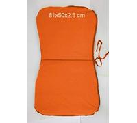 Euronovita' stc1090 Coussin pour Chaise Monobloc, Orange