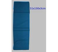 Euronovita' STC1250 Coussin Chaise Longue sans rallonge, Bleu