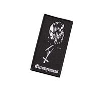 EURONYMOUS, métal noir, marduk, funérailles foncées, Mayhem, vieille Tranquillité, Burzum, Darkthrone, 666, Dead, Varg Brodé Iron on Souvenir Accessoire