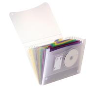 Europa 42159 Trieur valisette en polypropylène 13 compartiments Coloré Format A4