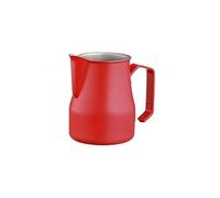 europa professional pot à lait enduit 500 ml, acier, rouge, 32,5 x 26,4 x 22,9 cm