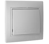 Europa Series erp22u Bipolar Switch, 250 V, Black and Pearl