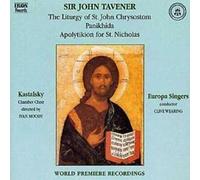 Europa Singers - Tavener: Liturgy of St John [Import]