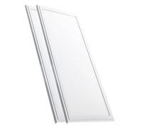 Europalamp - 2DL12030-02_NEW - Dalle LED 1200x300 40W lot de 2 pcs Blanc Neutre 4000k Haute Luminosité - Plusieurs modèles disponibles