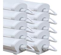 Europalamp Barreau lumineux LED de 150 cm et 9000 lm, étanche (4000k - Blanc neutre, 10)