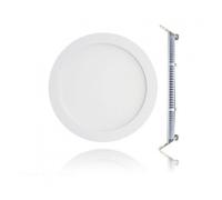 Europalamp DL2436 Spot LED Encastrable Plafonnier Plafond Ultra Slim Chaud, Aluminium, 6 W, Blanc, 12 x 2 cm