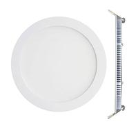 Europalamp - Spot Encastrable LED 6W Rond Extra-Plat Blanc (6000K - Blanc froid, 1)