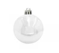 EUROPALMS Boule de décoration 7cm, blanc 6x