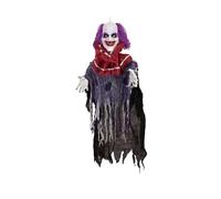 EUROPALMS Halloween Figurine Clown Robby, animée, 120 cm