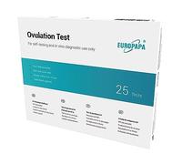 EUROPAPA® Healthcare 25 pièces test d'ovulation pour l'ovulation, test de fertilité pour femmes sensibilité 25 mUI/mL