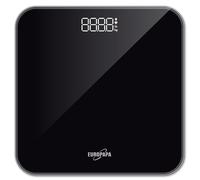 EUROPAPA® Pèse-personne avec affichage LED clair et Step-On 180 kg / 400LB Balance numérique pour Poids et BMI (noir)