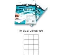 Europapier SMART LINE SELF ADHESIVE LABELS 100 feuilles A4, 24 étiquettes, 70x36
