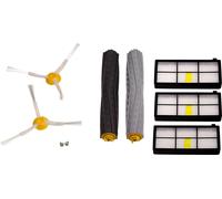 EUROPART 10072608 Set de brosses comme iRobot 4415866 14921 pour robot aspirateur Roomba