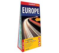 Europe 1/4.000.000 (carte grand format laminée)