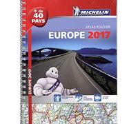 EUROPE 2017 - ATLAS ROUTIER E TOURISTIQUE (A4-SPIRALE)
