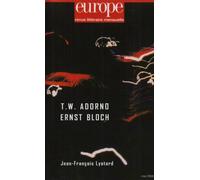 EUROPE ADORNO/ERNEST BLOCH N949 MAI 2008