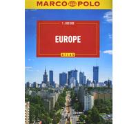 Europe. Atlas automobile Marco Polo, échelle 1:800 000