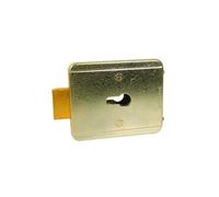 Europe Automatismes EA V90 Serrure Electrique à pêne basculant sans Cylindre EUROPEEN avec GACHE