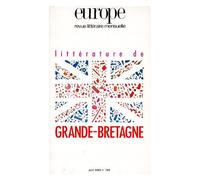 Europe Avril 1993 Numero 768 : Litterature De Grande-Bretagne