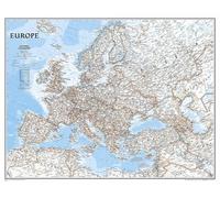 Europe Classic, Enlarged &, Laminated: Wall Maps Continents
