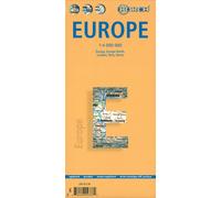 Europe Echelle 1 : 4000000, Edition trilingue allemand-anglais-français - Collectif - Borch - broché - Atlas / carte